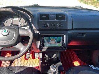 2011 Skoda Fabia II Рестайлинг, красный, 580000 рублей, вид 4