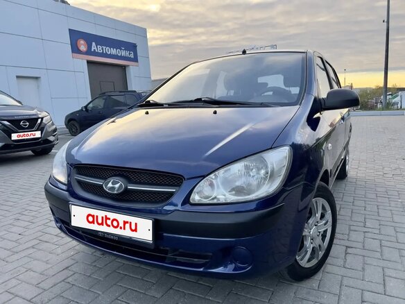 2008 Hyundai Getz I Рестайлинг, синий