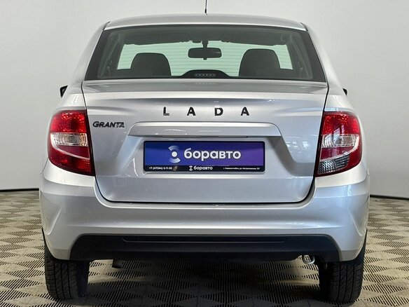2025 Lada (ВАЗ) Granta I Рестайлинг, серый, 915000 рублей - вид 4