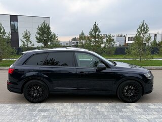 2017 Audi Q7 II (4M), чёрный, 3770000 рублей, вид 4