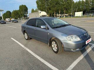2003 Toyota Corolla IX (E120, E130), синий, 300000 рублей, вид 1