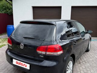 2011 Volkswagen Golf VI, чёрный, 530000 рублей, вид 4