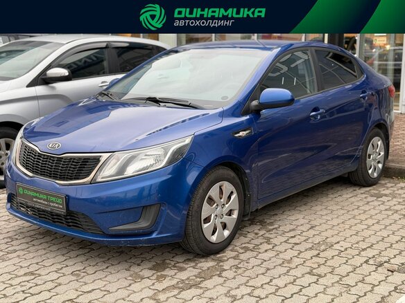 2012 Kia Rio III, синий, 795000 рублей