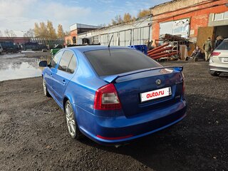 2012 Skoda Octavia RS II Рестайлинг, синий, 950000 рублей, вид 4