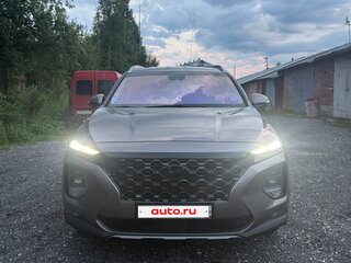 2019 Hyundai Santa Fe IV, бежевый, 2750000 рублей, вид 1