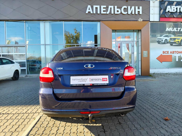 2015 Lada (ВАЗ) Granta I, синий, 351073 рублей - вид 16