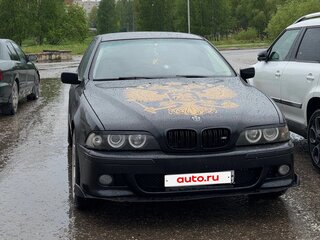 2000 BMW 5 серии 520i IV (E39) Рестайлинг, чёрный, 550000 рублей, вид 2