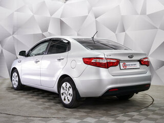 2012 Kia Rio III, серебристый, 730000 рублей, вид 3