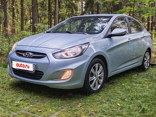 2011 Hyundai Solaris I, серый, 850000 рублей, вид 2
