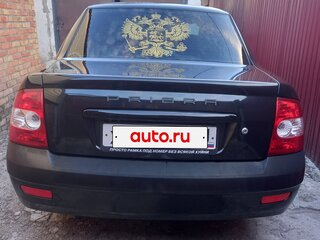 2008 Lada (ВАЗ) Priora I, зелёный, 350000 рублей, вид 3