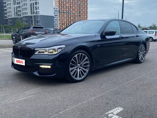 2018 BMW 7 серии 740d xDrive VI (G11/G12), чёрный, 3250000 рублей, вид 1