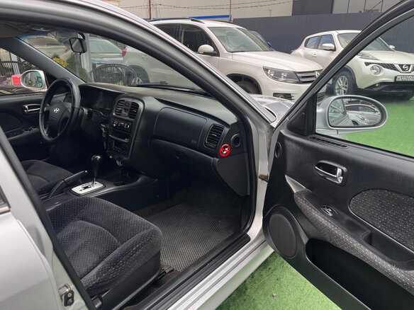 2006 Hyundai Sonata ТагАЗ IV (EF) Рестайлинг, серый - вид 8