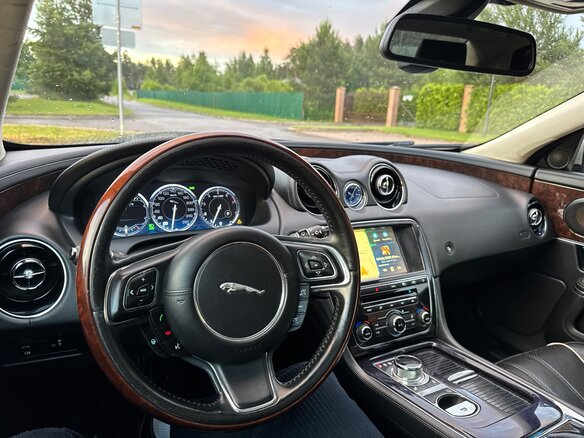 2011 Jaguar XJ IV (X351), серый, 1500000 рублей - вид 9