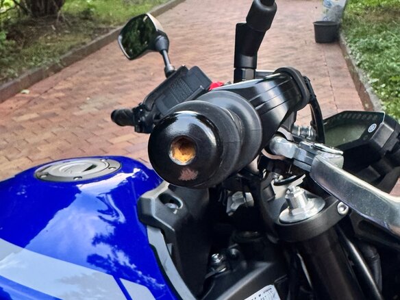 2020 Yamaha MT-09 (FZ-09), синий, 890000 рублей - вид 9