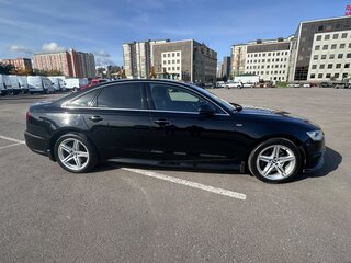 2016 Audi A6 IV (C7) Рестайлинг, чёрный, 2050000 рублей, вид 2