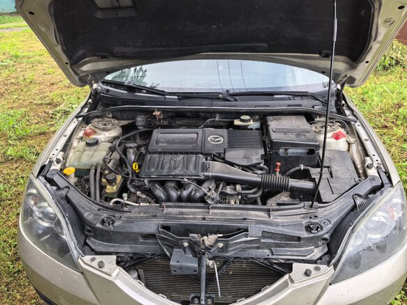 2007 Mazda 3 I (BK) Рестайлинг, бежевый - вид 19