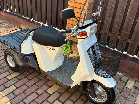 2008 Honda Gyro, белый, 110000 рублей, вид 5