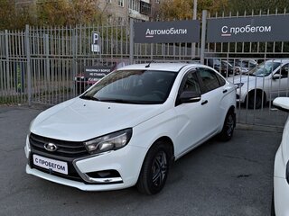2016 Lada (ВАЗ) Vesta I, белый, 655000 рублей, вид 2