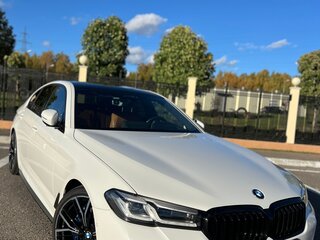 2020 BMW 5 серии 520i VII (G30/G31/G38) Рестайлинг, белый, 5090000 рублей, вид 4