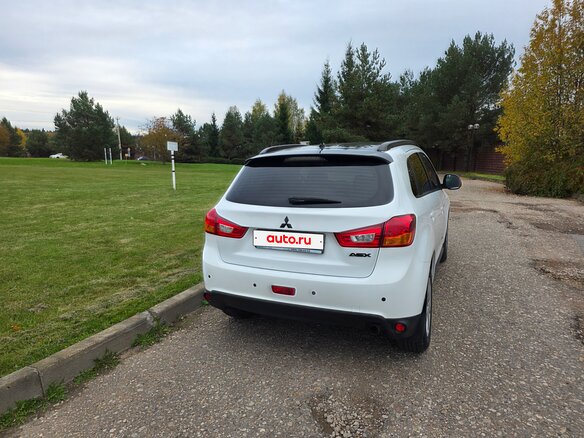 2014 Mitsubishi ASX I Рестайлинг, белый, 1386000 рублей - вид 5