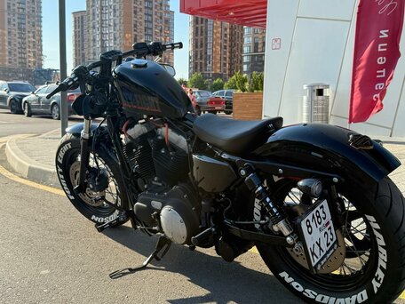2013 Harley-Davidson Sportster 1200, чёрный, 1000000 рублей, вид 2