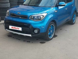 2017 Kia Soul II Рестайлинг, синий, 1200000 рублей, вид 1