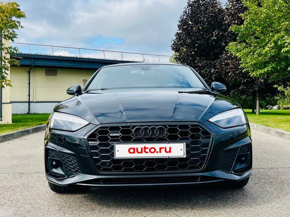 2020 Audi A5 40 TDI II (F5) Рестайлинг, чёрный - вид 3