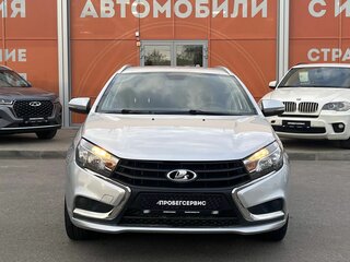 2018 Lada (ВАЗ) Vesta SW I, серебристый, 825000 рублей, вид 2