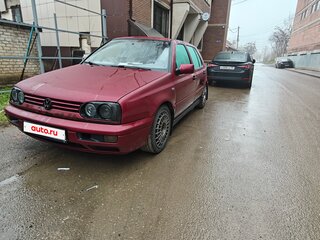1997 Volkswagen Golf III, пурпурный, 450000 рублей, вид 3
