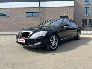 2007 Mercedes-Benz S-Класс 500 V (W221), чёрный, 1780000 рублей, вид 1
