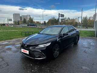 2021 Toyota Camry VIII (XV70) Рестайлинг, чёрный, 4200000 рублей, вид 2