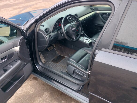 2003 Audi A4 II (B6), чёрный, 750000 рублей - вид 5