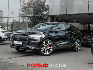 2020 Audi Q8 55 TFSI I (4M), чёрный, 6000000 рублей, вид 1