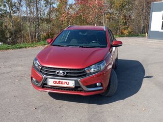 2018 Lada (ВАЗ) Vesta SW I, красный, 860000 рублей, вид 2