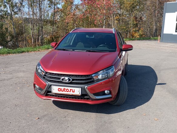 2018 Lada (ВАЗ) Vesta SW I, красный - вид 1