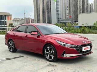 2022 Hyundai Elantra VII (CN7), красный, 1500008 рублей, вид 3