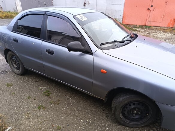 2007 Chevrolet Lanos I, серебристый, 100000 рублей - вид 3