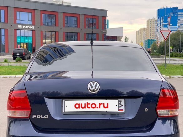 2012 Volkswagen Polo V, синий - вид 7