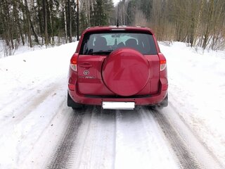 2008 Toyota RAV4 III (XA30), красный, 970000 рублей, вид 4