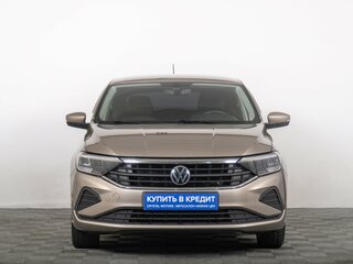 2020 Volkswagen Polo VI, коричневый, 1629000 рублей, вид 3