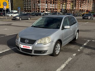 2008 Volkswagen Polo IV Рестайлинг, серебристый, 240000 рублей, вид 1
