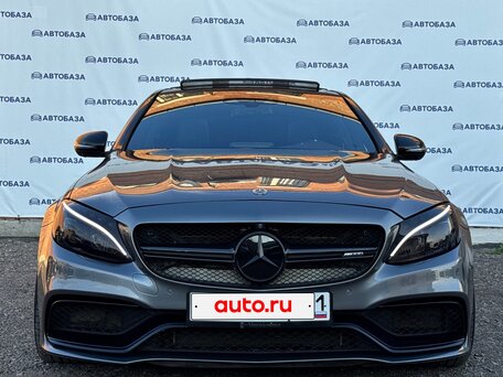 2018 Mercedes-Benz C-Класс AMG 63 AMG S IV (W205), серый, 3700000 рублей, вид 2