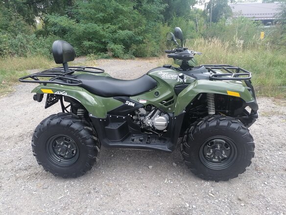2014 Sym QuadRaider, зелёный, 399000 рублей - вид 15