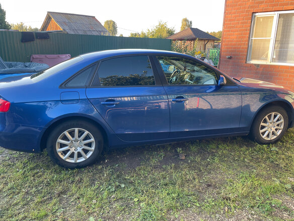 2012 Audi A4 IV (B8) Рестайлинг, синий, 1250000 рублей - вид 1