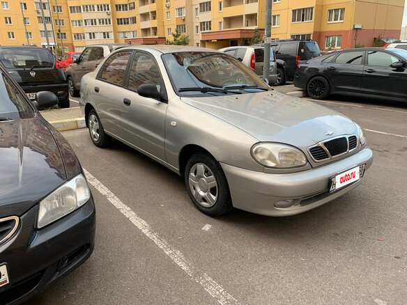 2008 Chevrolet Lanos I, серебристый, 295000 рублей - вид 1