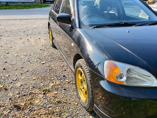 2002 Honda Civic Ferio III, чёрный, 325000 рублей, вид 2