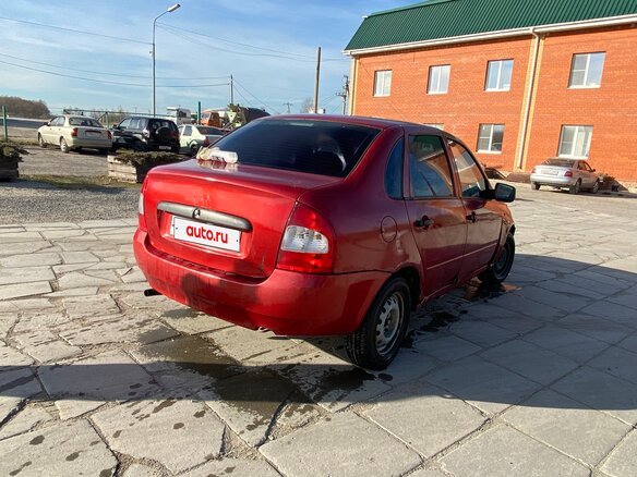 2006 Lada (ВАЗ) Kalina I, красный, 60000 рублей - вид 2
