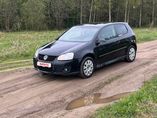 2007 Volkswagen Golf V, чёрный, 350000 рублей, вид 1