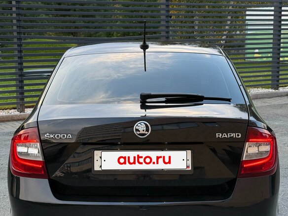 2017 Skoda Rapid I Рестайлинг, чёрный, 750000 рублей - вид 7