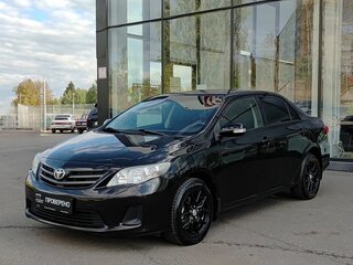 2010 Toyota Corolla X (E140, E150) Рестайлинг, чёрный, 823000 рублей, вид 1